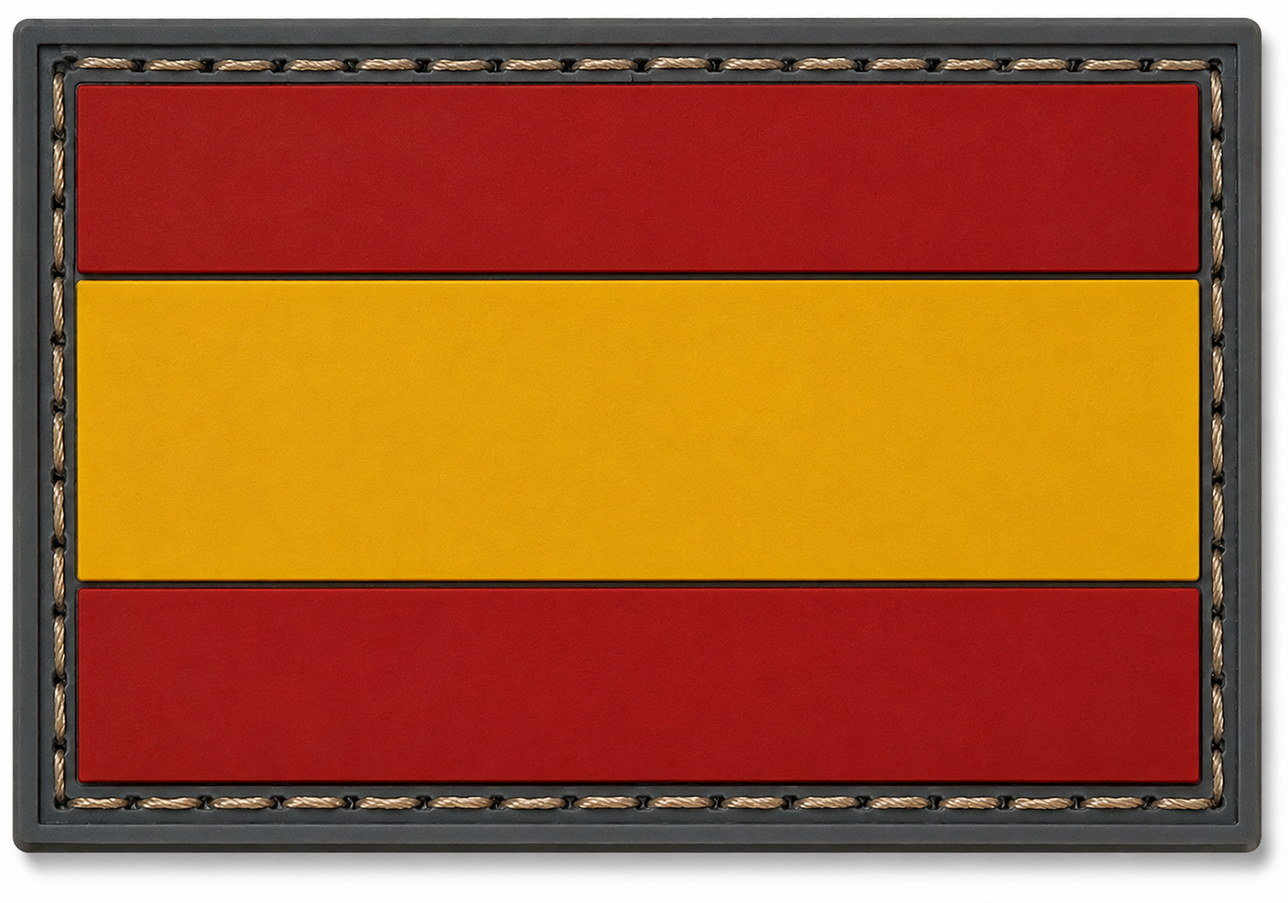 PARCHE BANDERA ESPAÑA CAMUFLADA PVC VELCRO (7x4,5cm)