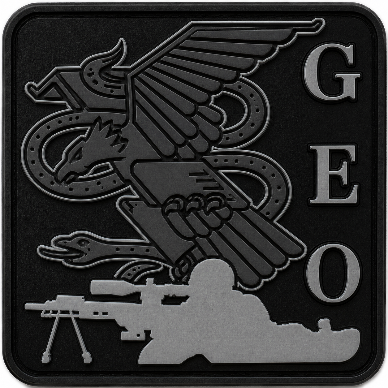 PARCHE CNP G.E.O PVC + BORDADO VELCRO (5x5cm) 9788494051903