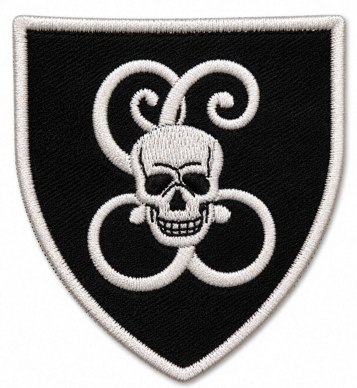 PARCHE G.CIVIL CALAVERA BORDADO VELCRO (6x7cm)