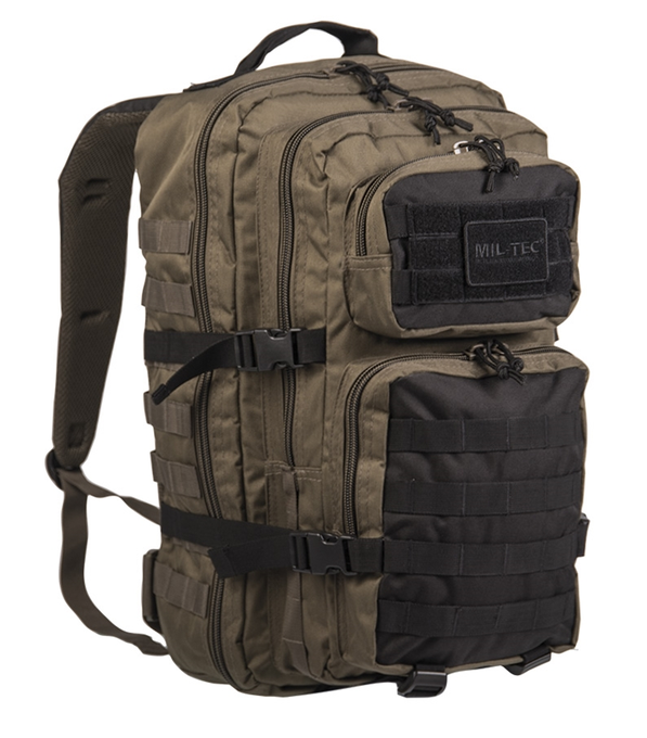 ASSAULT PACK LG NEGRO OLIVA
