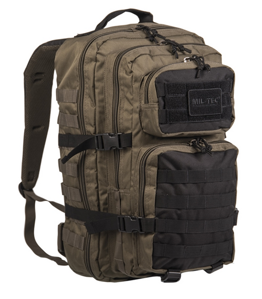 ASSAULT PACK LG NEGRO OLIVA