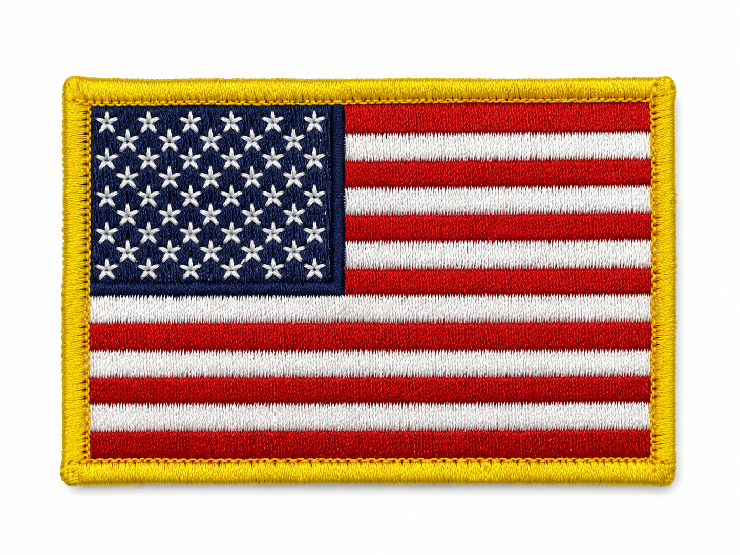 BANDERA EE.UU BORDADO VELCRO (7,5x5cm)