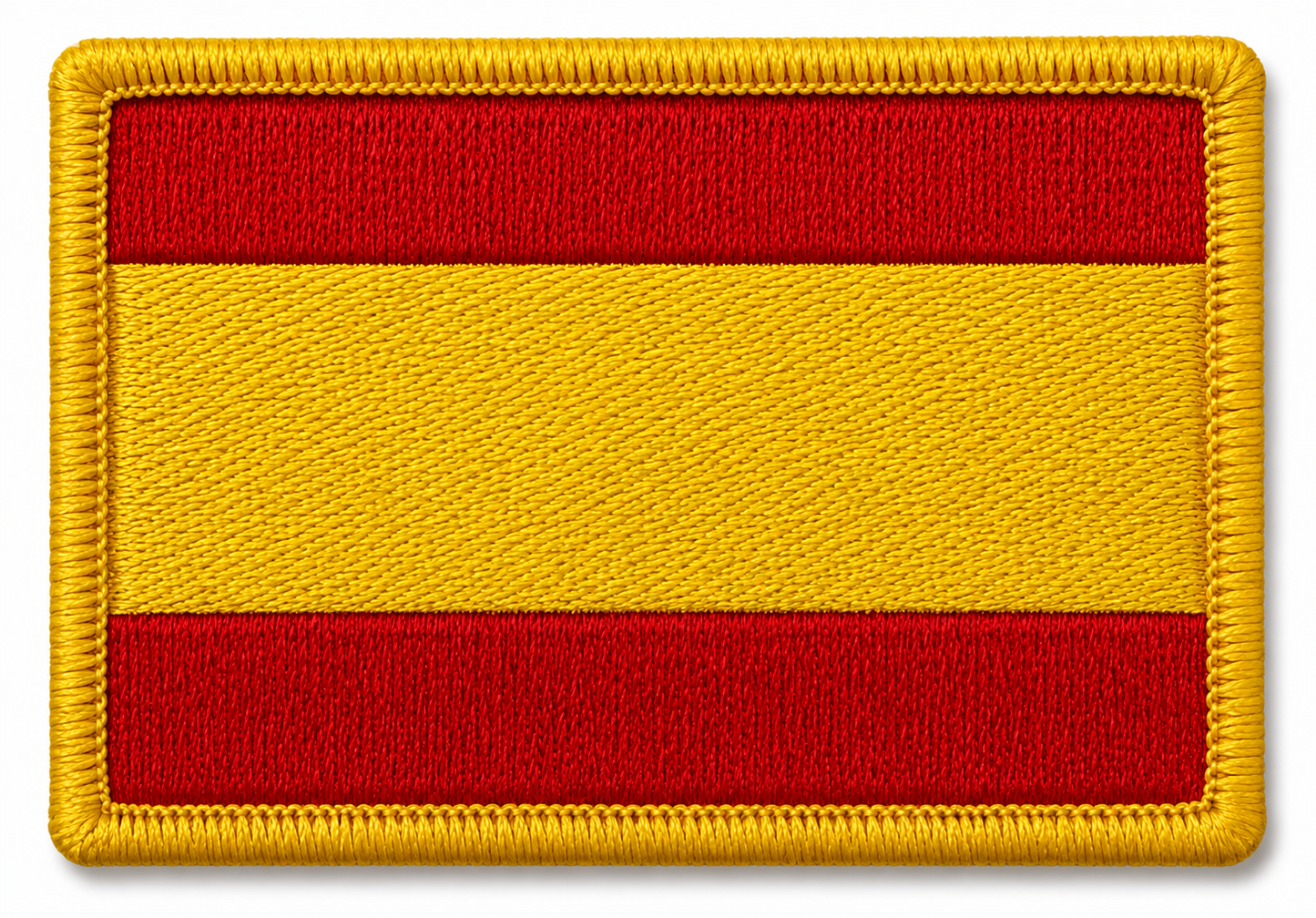 PARCHE BANDERA ESPAÑA BORDADO VELCRO (5,5x3,5cm)