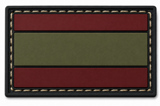 PARCHE BANDERA ESPAÑA CAMUFLADA PVC VECLRO (5,5x3cm)