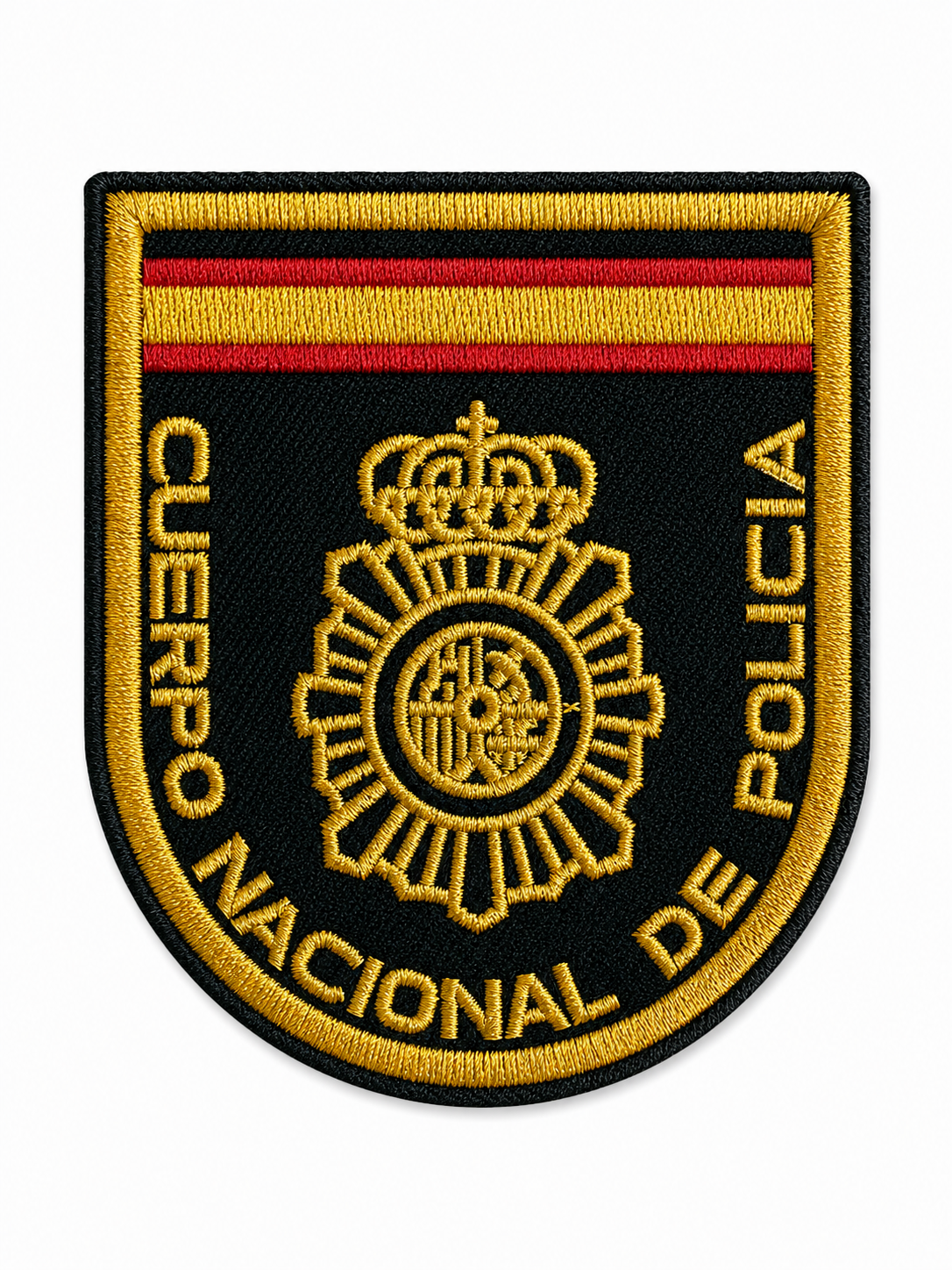 PARCHE CNP BORDADO VELCRO (6,5x8cm)