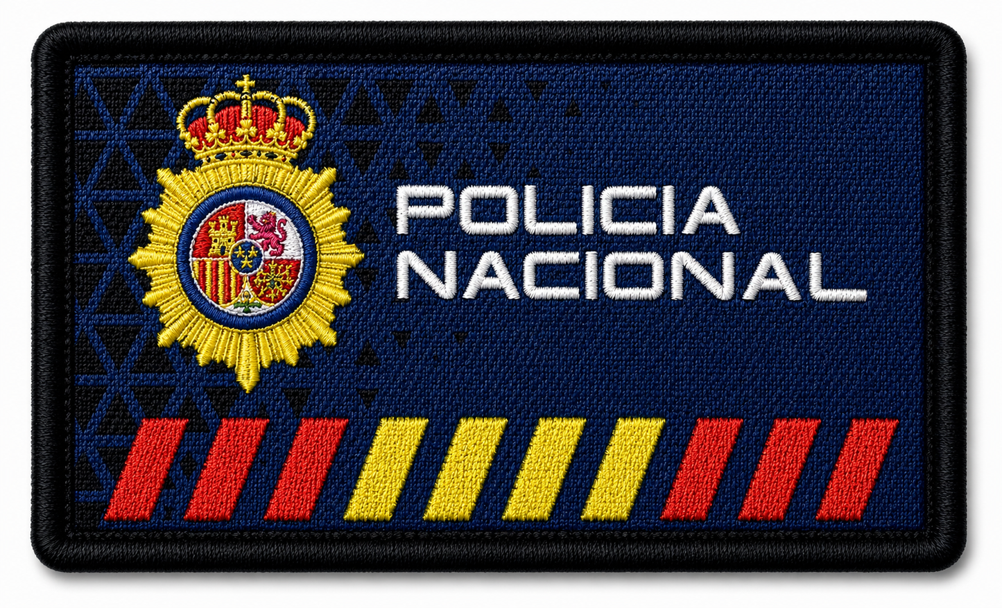 PARCHE CNP BORDADO VELCRO (7x4cm)