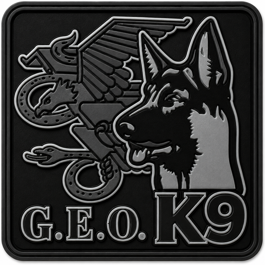 PARCHE CNP G.E.O K9 PVC + VELCRO (5x5cm)