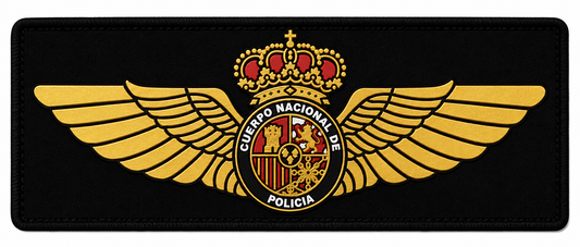 PARCHE CNP SERVICIO AEREO BORDADO VELCRO (9x3cm)