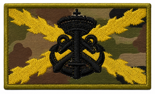 PARCHE DE COMBATE DE FUERZA GUERRA NAVAL ESPECIAL 'FGNE' 2 BORDADO VELCRO