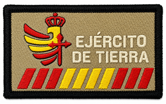 PARCHE EJERCITO DE TIERRA BORDADO VELCRO (7x4cm)