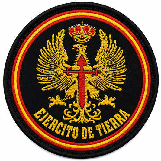 PARCHE EJERCITO DE TIERRA BORDADO (8x8cm)