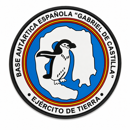PARCHE EJÉRCITO TIERRA PVC VELCRO (9x9cm)