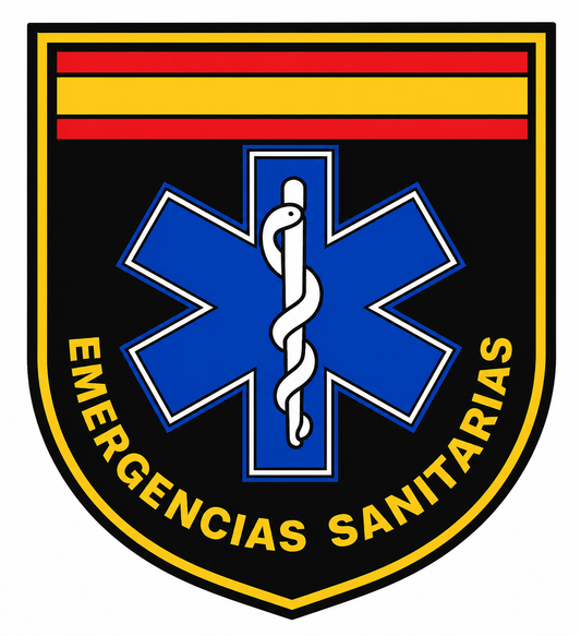 PARCHE EMERGENCIAS SANITARIAS PVC VELCRO (7x8,5cm)
