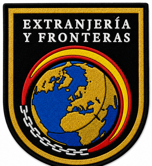 PARCHE CNP POLICIA CIENTIFICA BORDADO+PVC VELCRO (7x8cm)