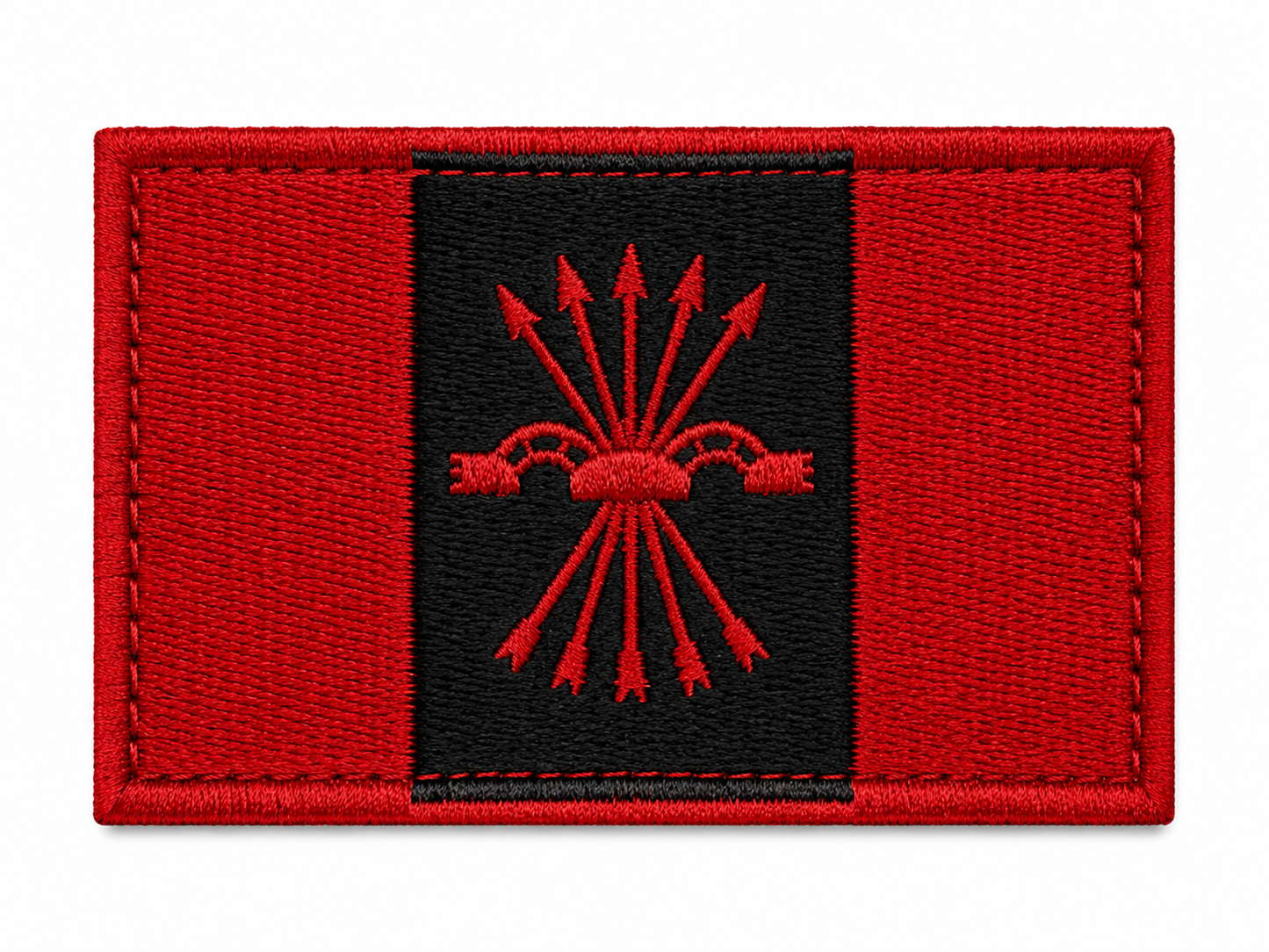 PARCHE FALNGE BORDADO VELCRO ((8x5,5cm)