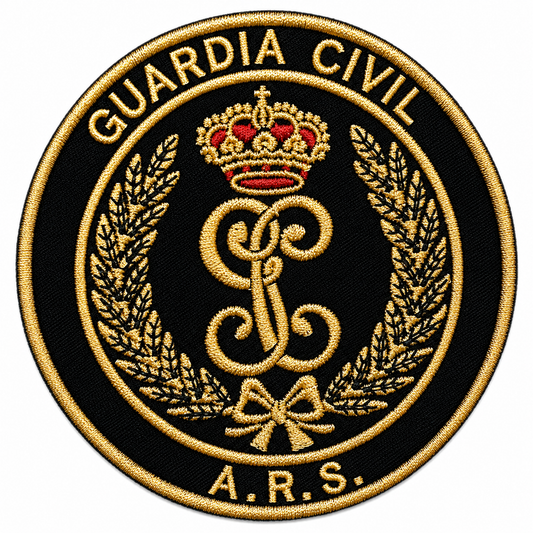 PARCHE G.CIVIL A.R.S BORDADO VELCRO (9x9cm)