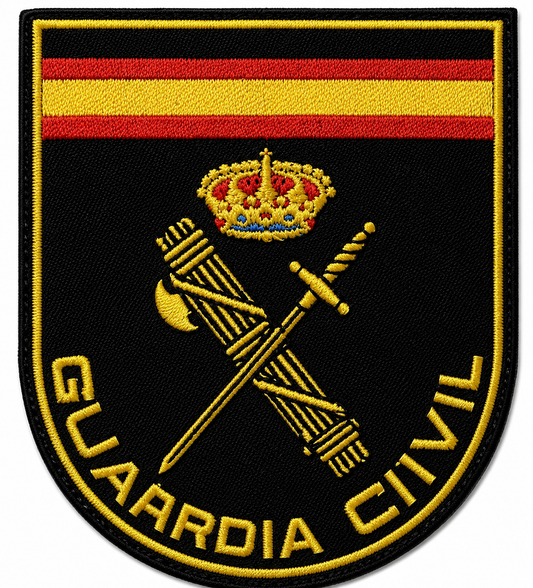 PARCHE G.CIVIL BORDADO VELCRO (6,5x7,5cm)