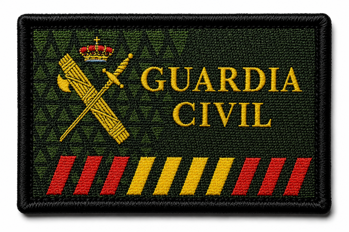 PARCHE G.CIVIL BORDADO VELCRO (7x4cm)