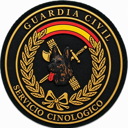 PARCHE G.CIVIL GRUPO CINOLOGICO (9x9cm)