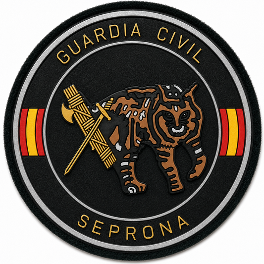 PARCHE G.CIVIL SEPRONA PVC VELCRO (9x9cm)