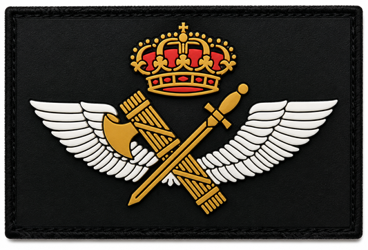 PARCHE G.CIVIL SERVICIO AEREO BORDADO VELCRO (8x5cm)