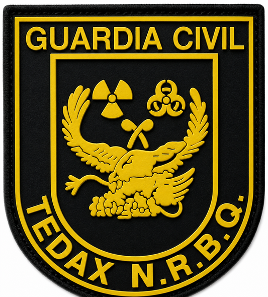 PARCHE G.CIVIL TEDAX BORDADO VELCRO (7,5x9cm)