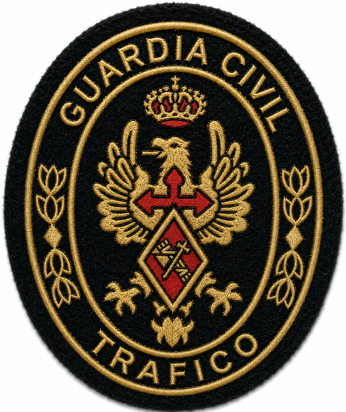 PARCHE G.CIVIL TRAFICO BORDADO VELCRO (4,5x6cm) (6,50€)