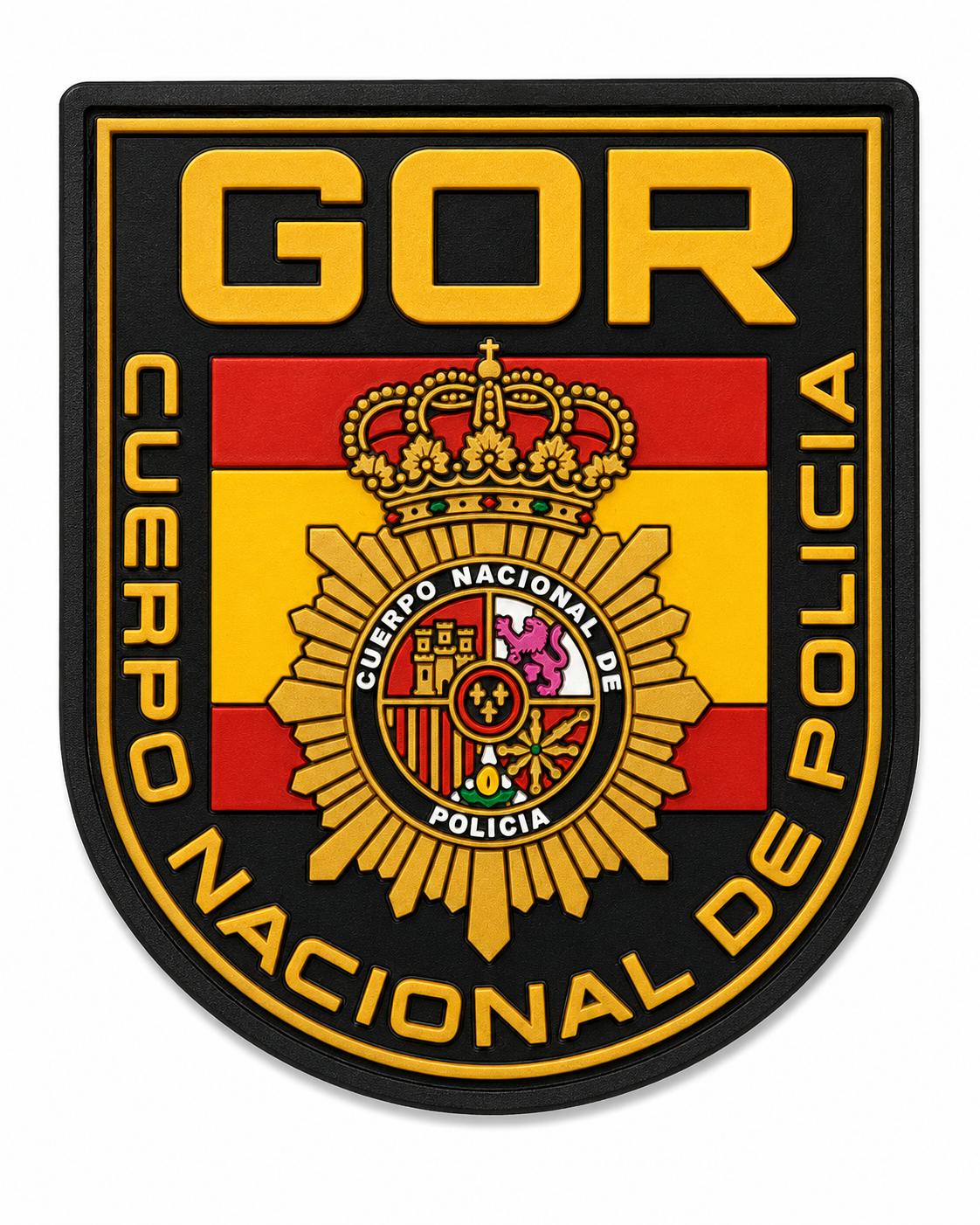 PARCHE G.O.R CNP PVC VELCRO (6x8cm)