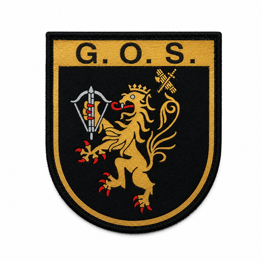 PARCHE G.O.S VELCRO (7,5x8,5cm)