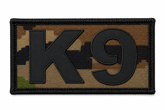 PARCHE K-9 CNP BORDADO VELCRO (9x5cm)