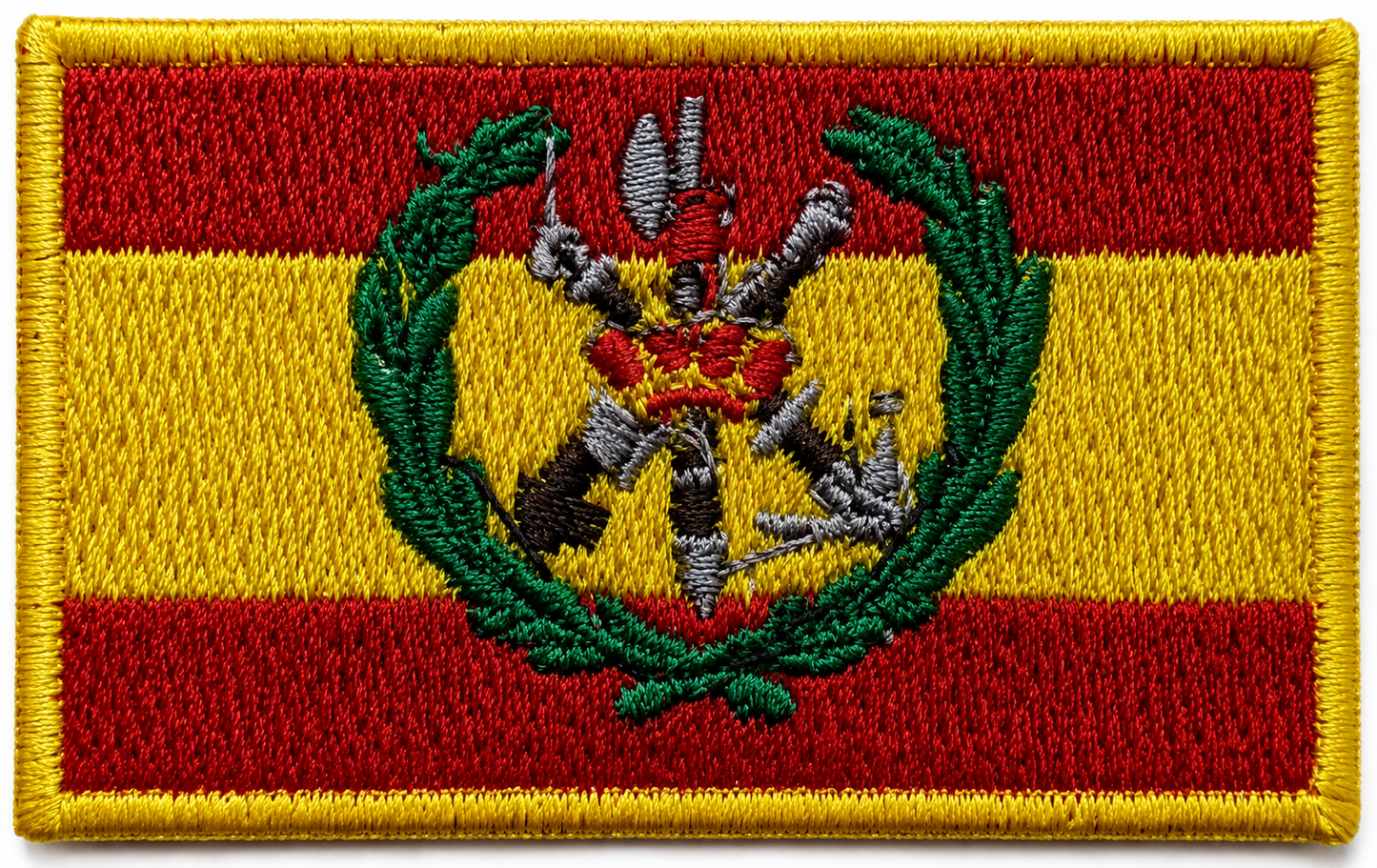 PARCHE LA LEGION BANDERA ESPAÑA BORDADO VELCRO (5,5x3,5cm)