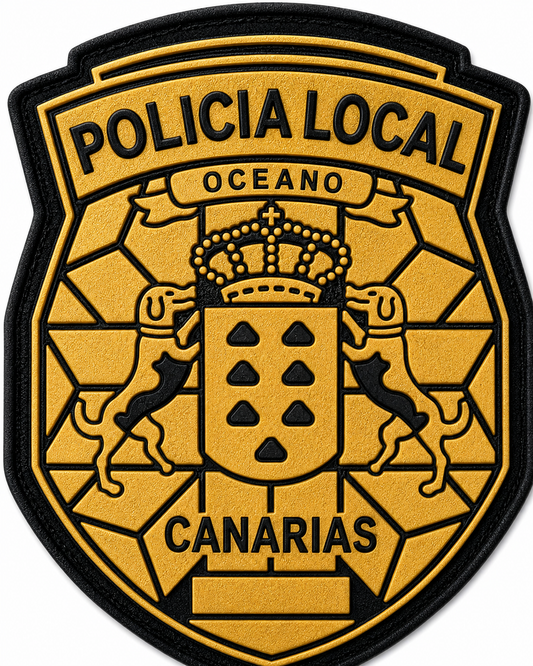 PARCHE P.LOCAL CANARIAS PVC VELCRO (6x8cm)