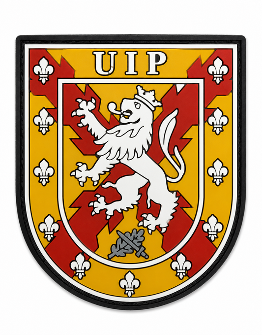 PARCHE U.I.P PVC VELCRO (6x8cm)