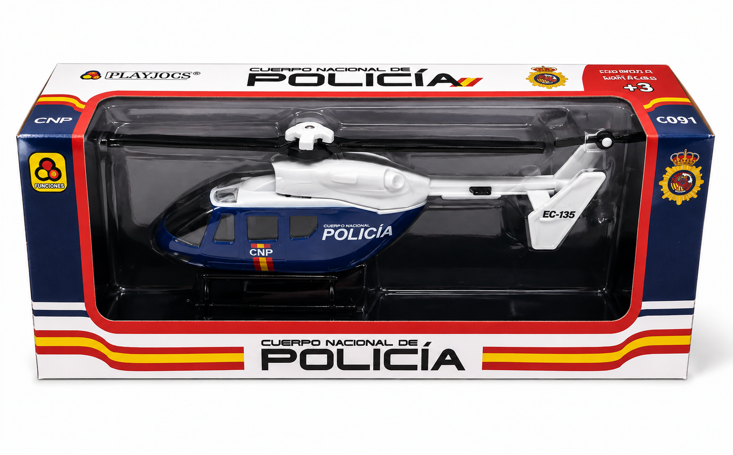 PLAYJOCS HELICOPTERO POLICIA NACIONAL GT-2845B