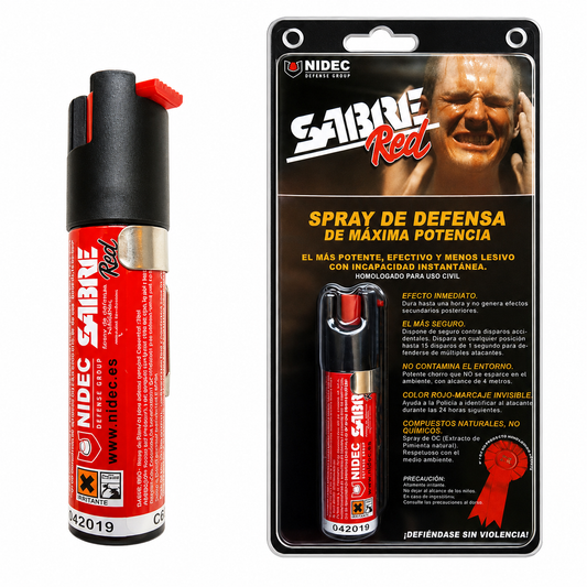 SPRAY DE DEFENSA PERSONAL SABRE RED